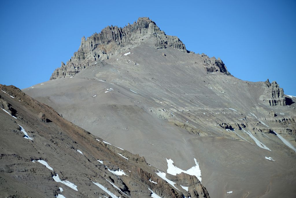 10 El Castillo Late Afternoon From Aconcagua Plaza Argentina Base Camp 4200m